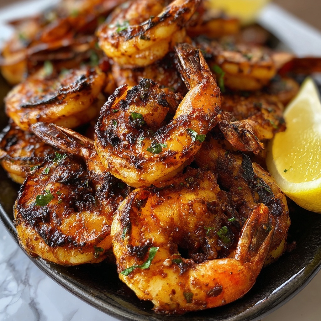 Easy Cajun Blackened Shrimp Recipe - Recipe Image