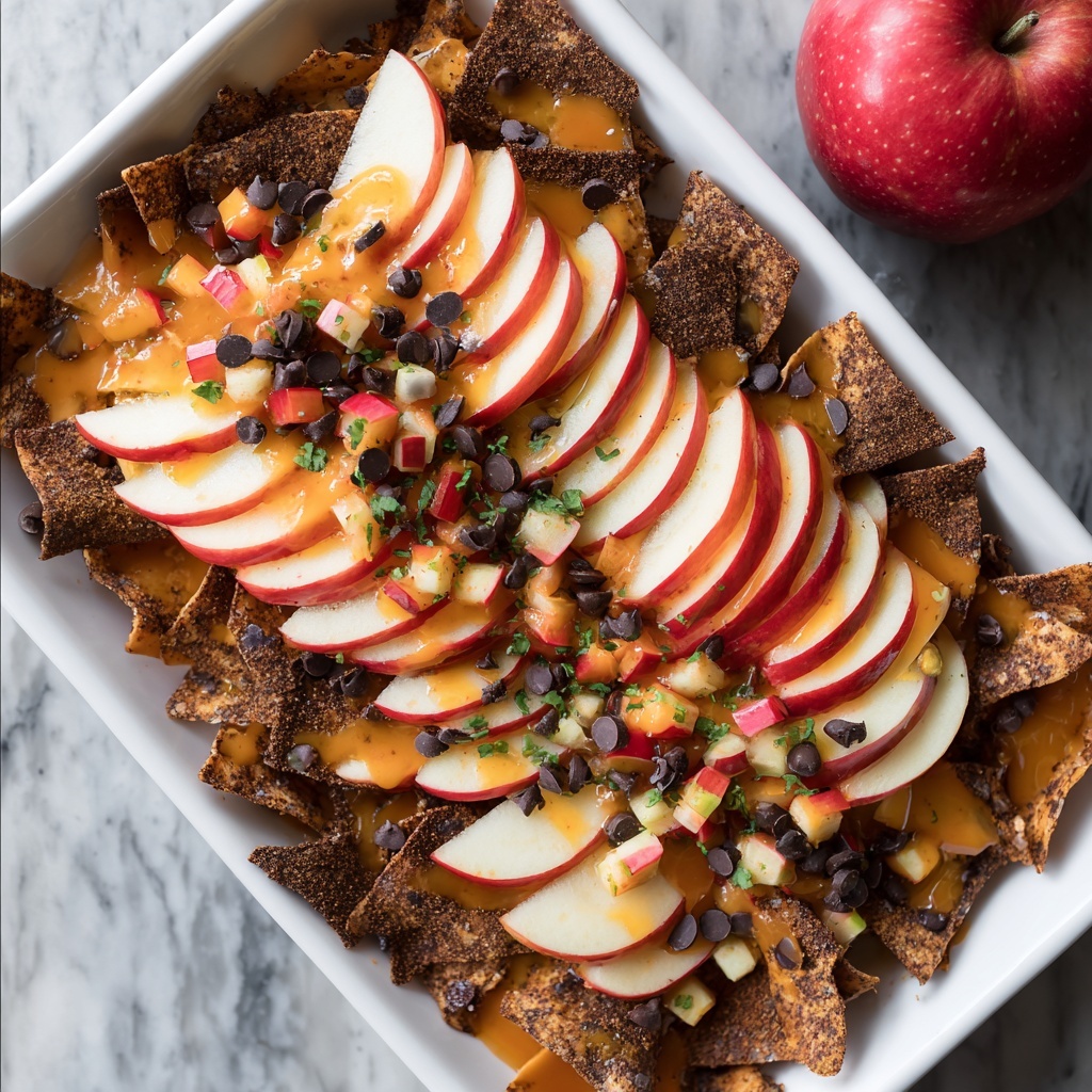 Healthy Apple Nachos – A Fun and Nutritious Snack for Kids Recipe - Recipe Image