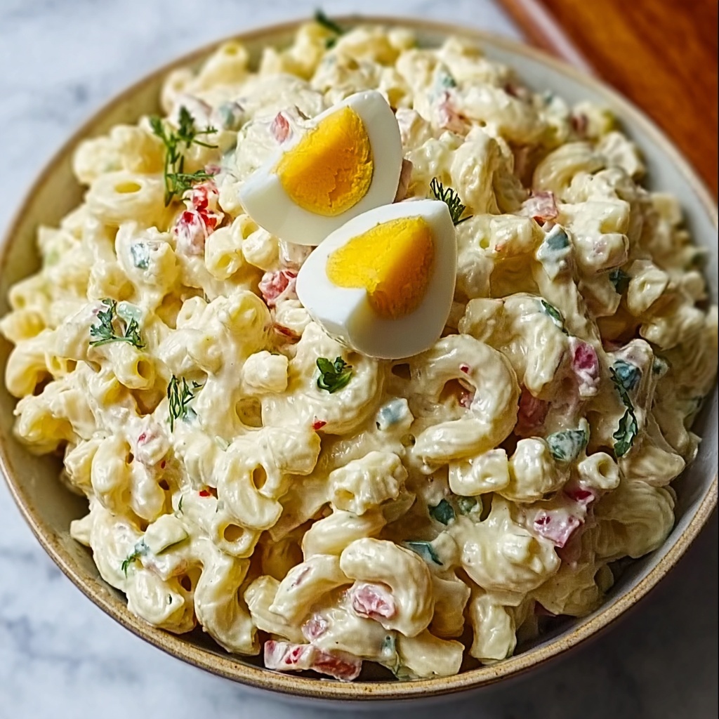 Amish Macaroni Salad Recipe - Recipe Image