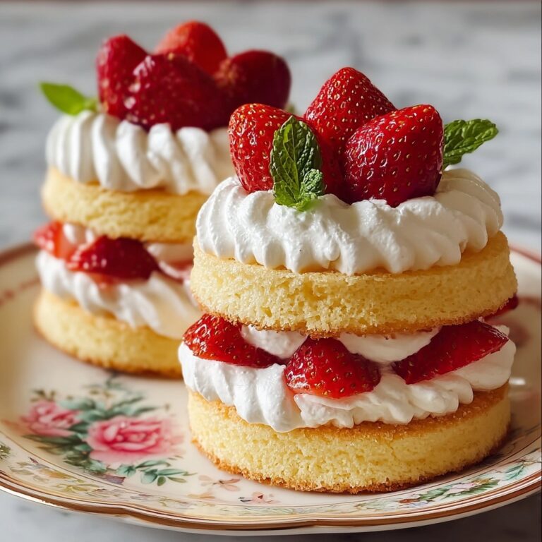 Strawberry Cheesecake Shortcakes Recipe
