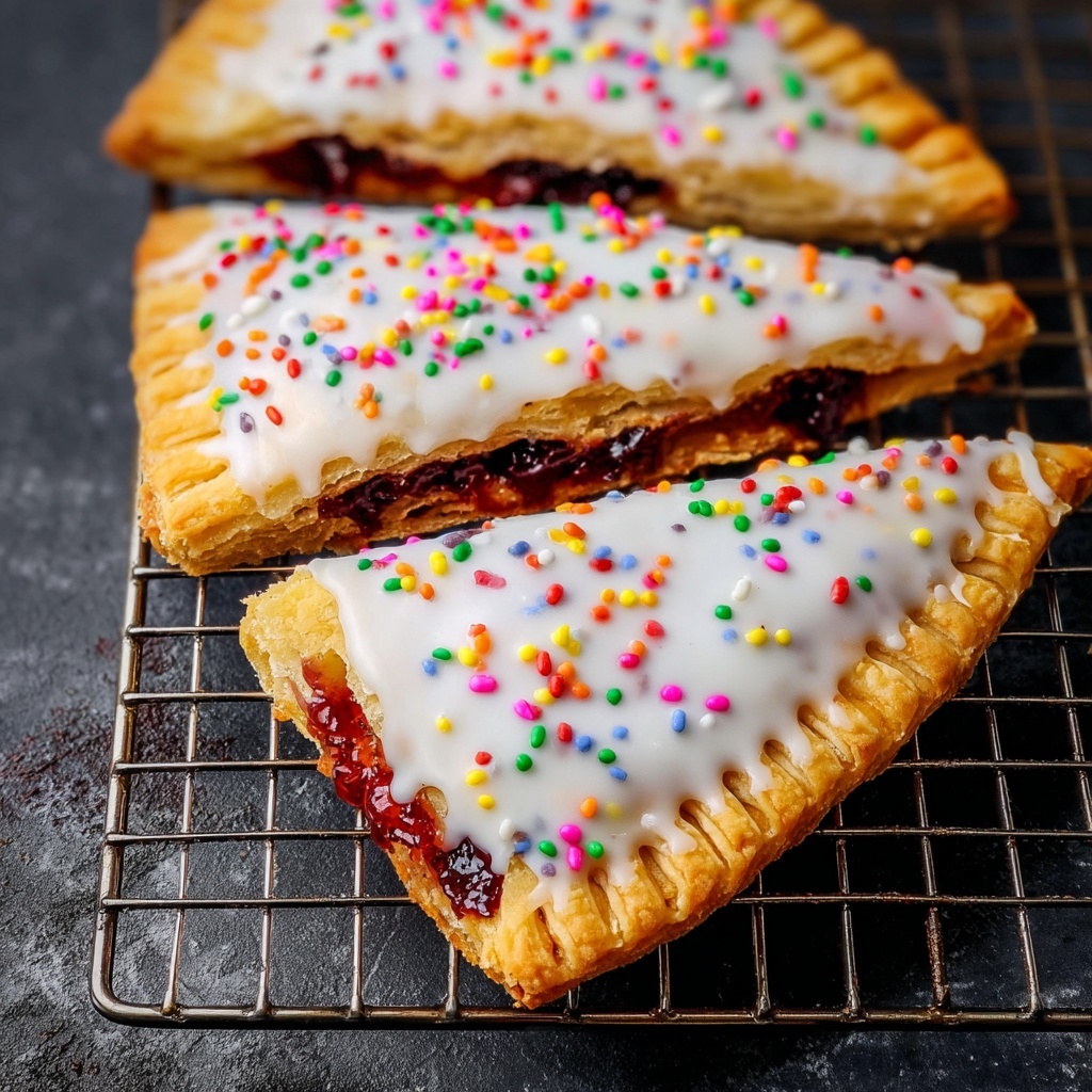 Giant Frosted Strawberry Pop Tart Recipe - Recipe Image