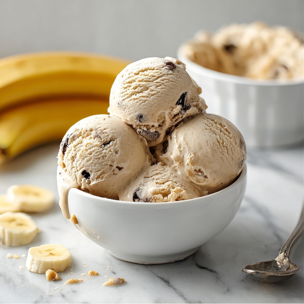 Peanut Butter Banana Ice Cream Recipe - Recipe Image
