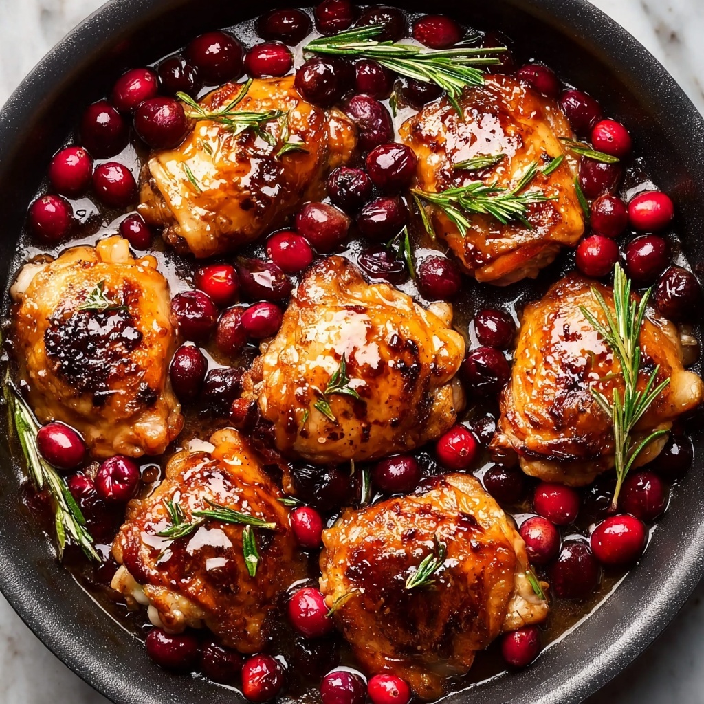 Skillet Cranberry Orange Chicken That'll Brighten Your Dinner Recipe - Recipe Image
