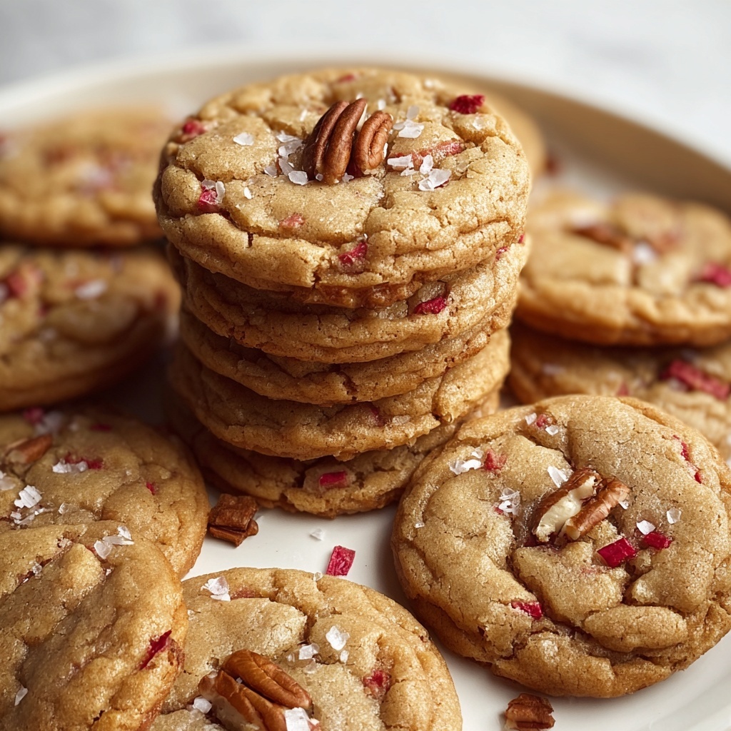 Brown Sugar Rhubarb Cookies Recipe - Recipe Image
