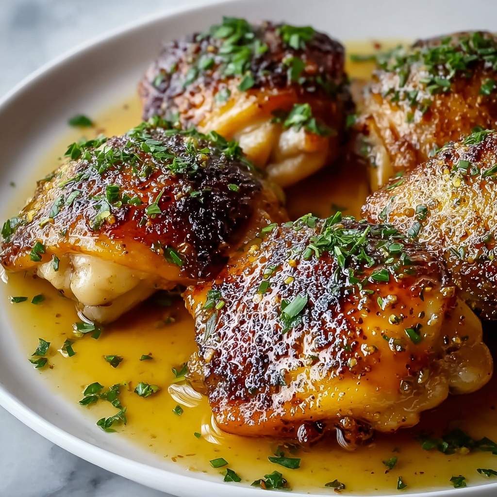 Crispy Oven-Baked Chicken Thighs Recipe - Recipe Image