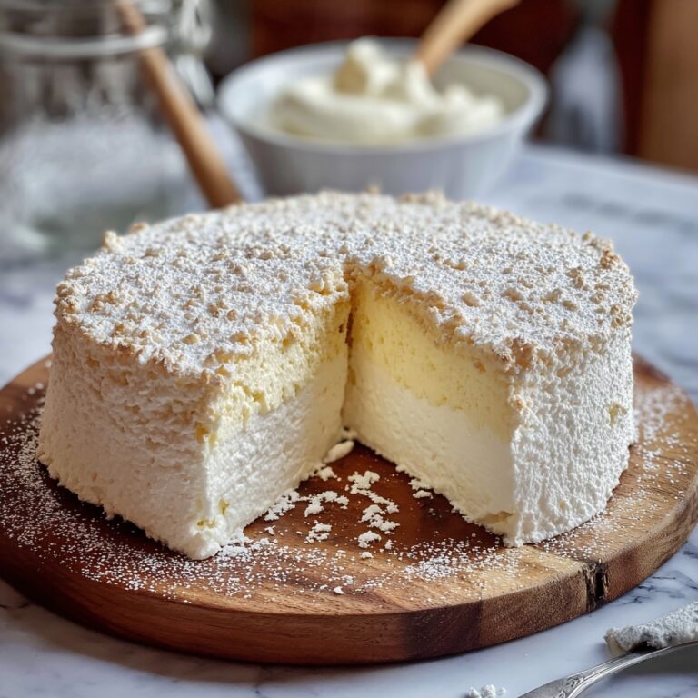 Light & Fluffy Yogurt Cloud Cake Recipe