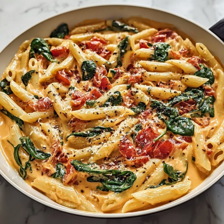 Delicious Spinach Tomato Pasta Recipe