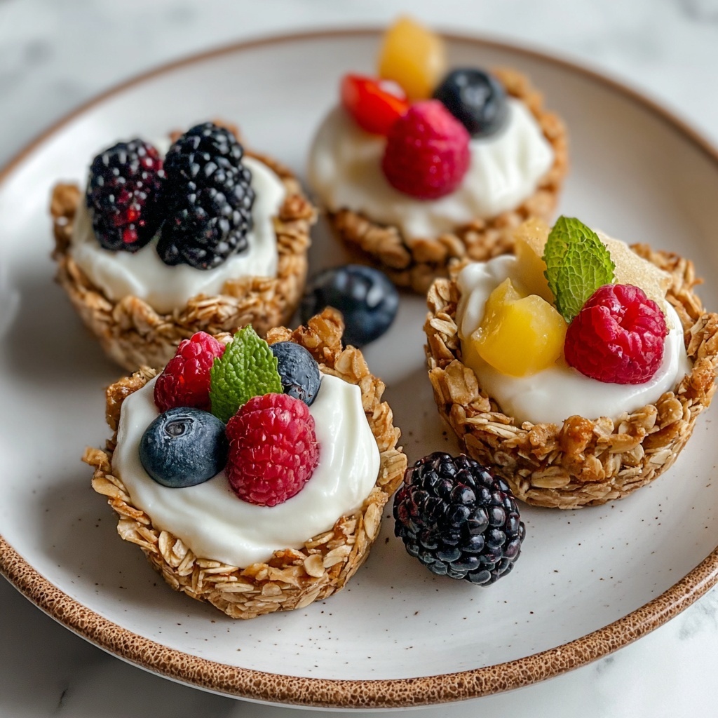 Breakfast Granola Cups Recipe - Recipe Image