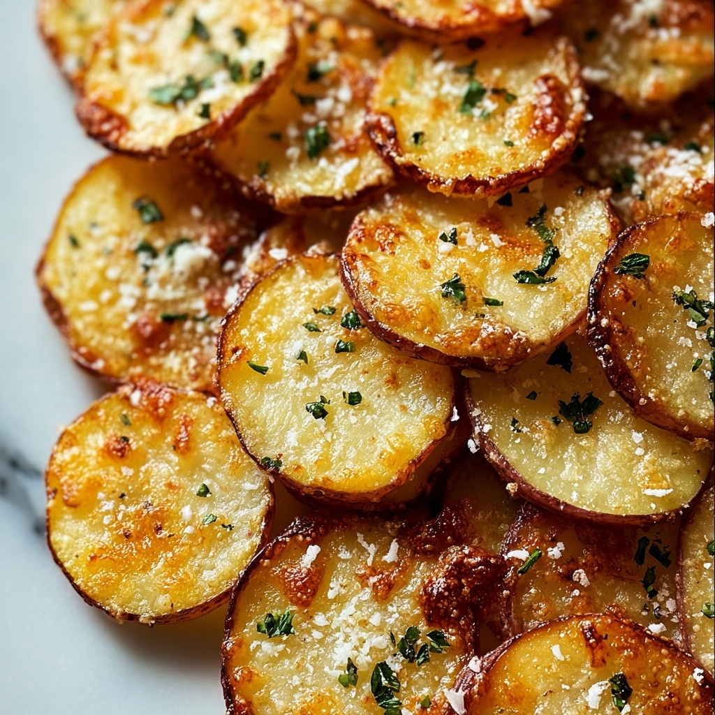 Mini Baked Parmesan Potato Rounds Recipe - Recipe Image