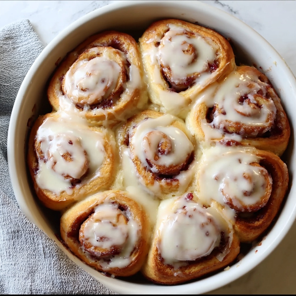 Rhubarb Sticky Buns Recipe - Recipe Image