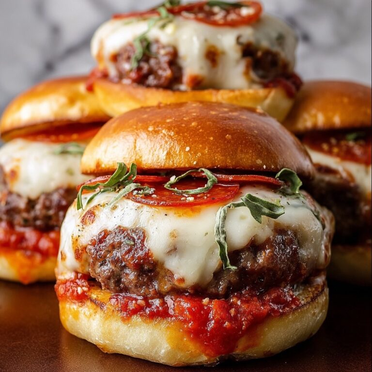Pizza Burgers Recipe
