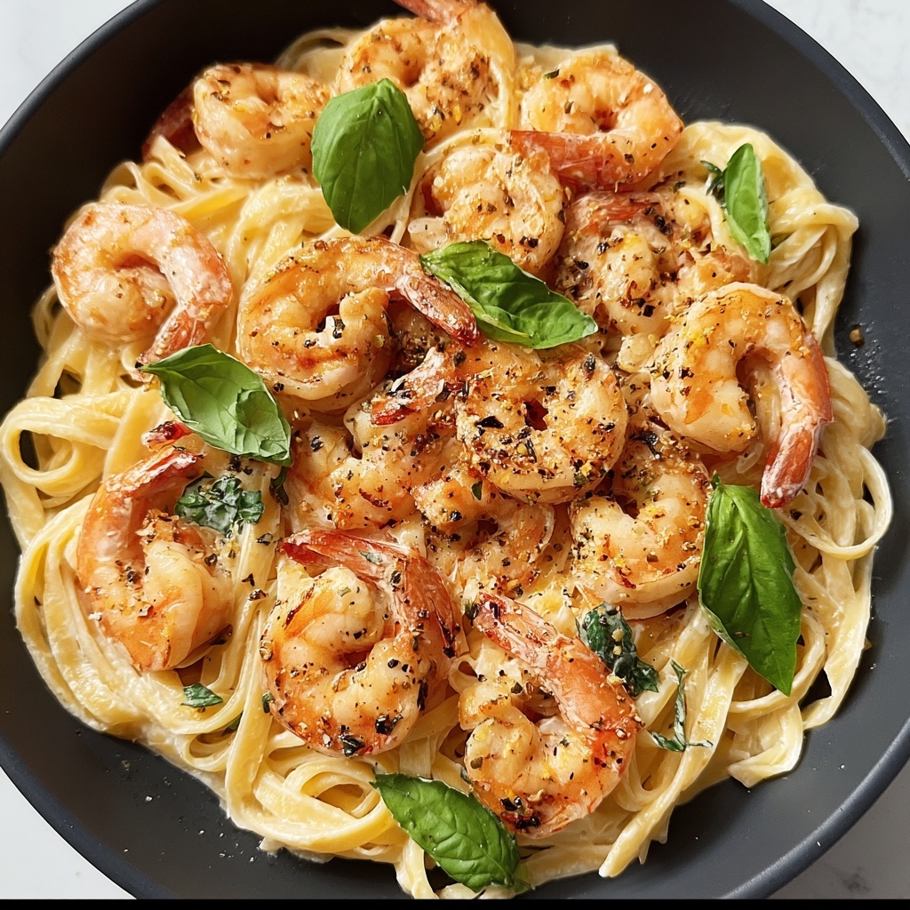 Creamy Marry Me Shrimp Pasta Recipe - Recipe Image