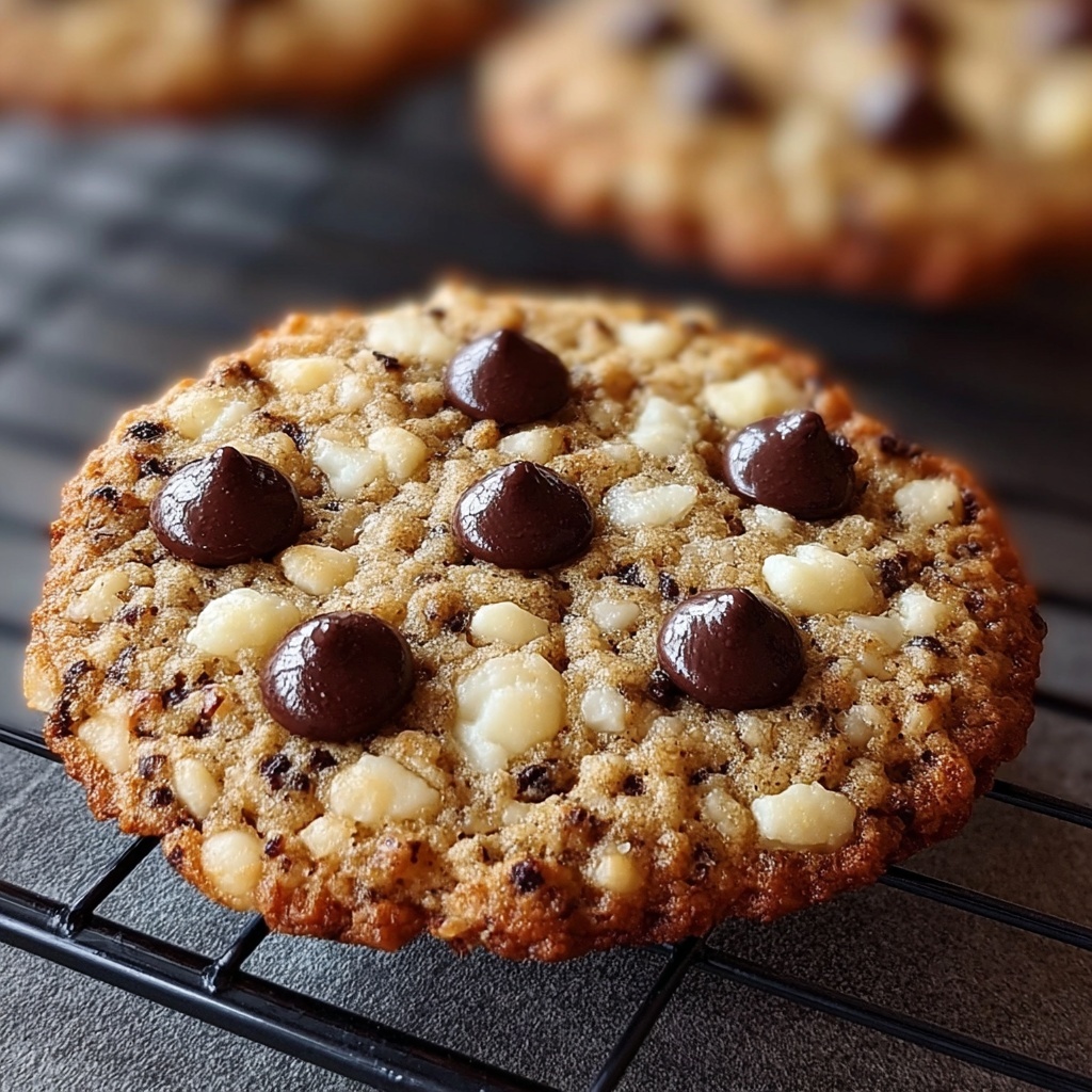 Choco Oat Peanut Cookies Recipe - Recipe Image