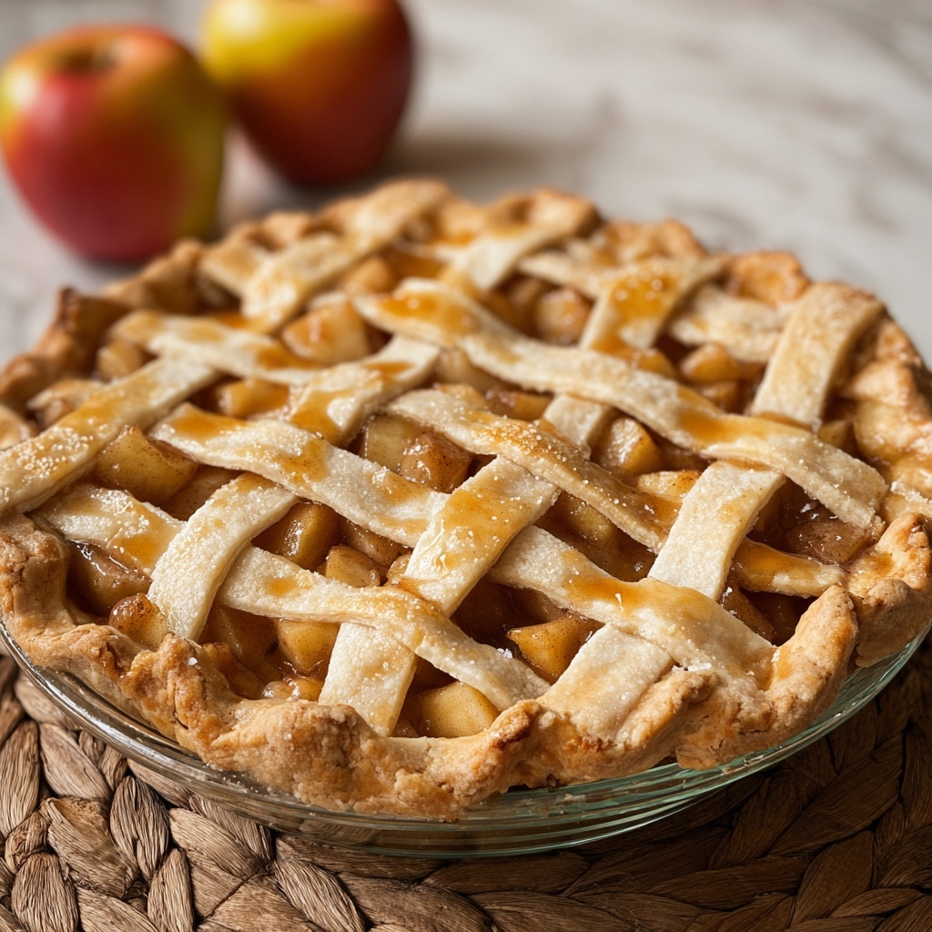 Homemade Classic Apple Pie Recipe - Recipe Image
