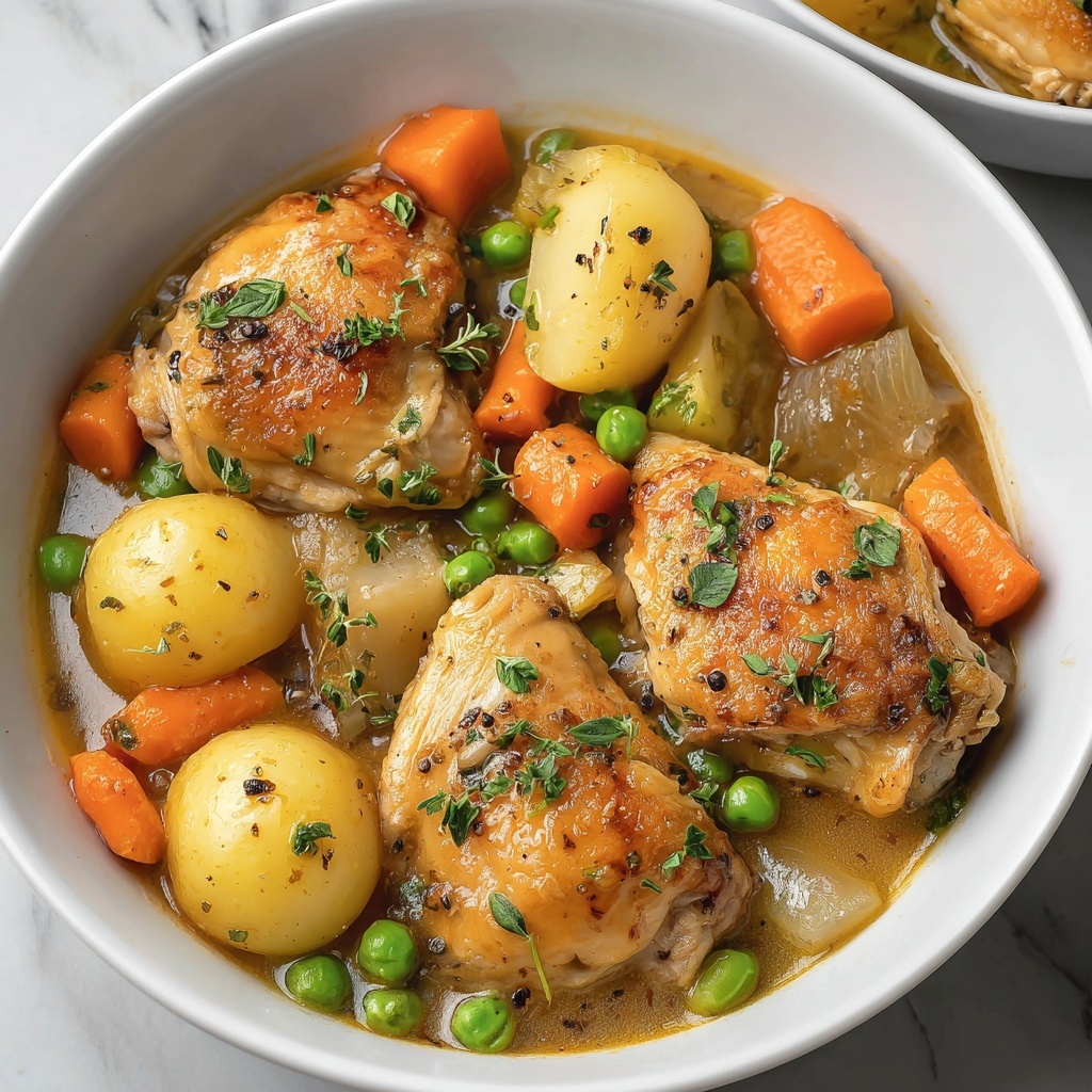Slow Cooker Chicken Stew Recipe - Recipe Image