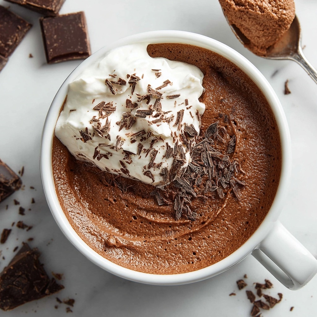 Vegan Chocolate Mousse Recipe - Recipe Image