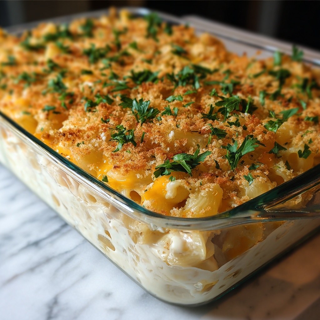 Million Dollar Chicken Casserole Recipe - Recipe Image