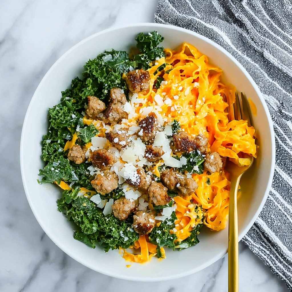 Butternut Squash Sausage Pasta Recipe - Recipe Image