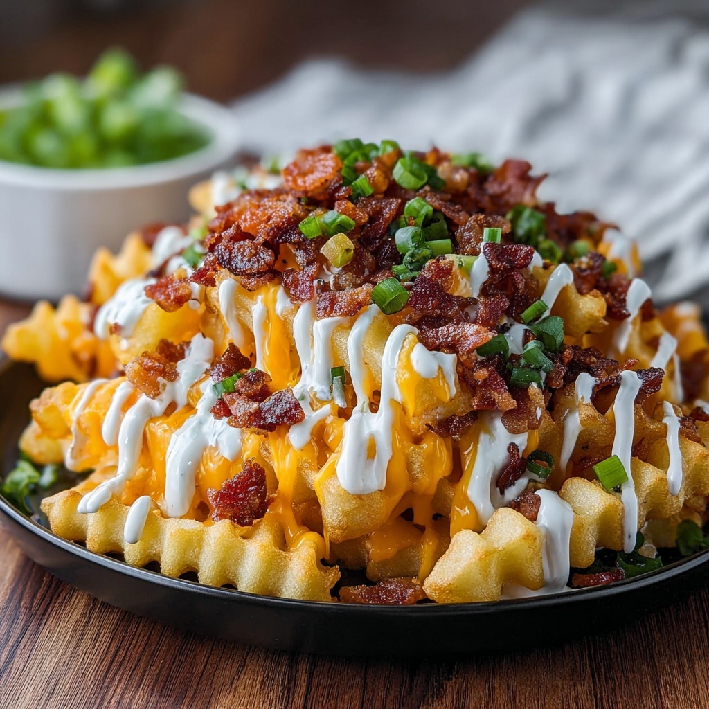 Cheesy Loaded Fries Recipe - Recipe Image