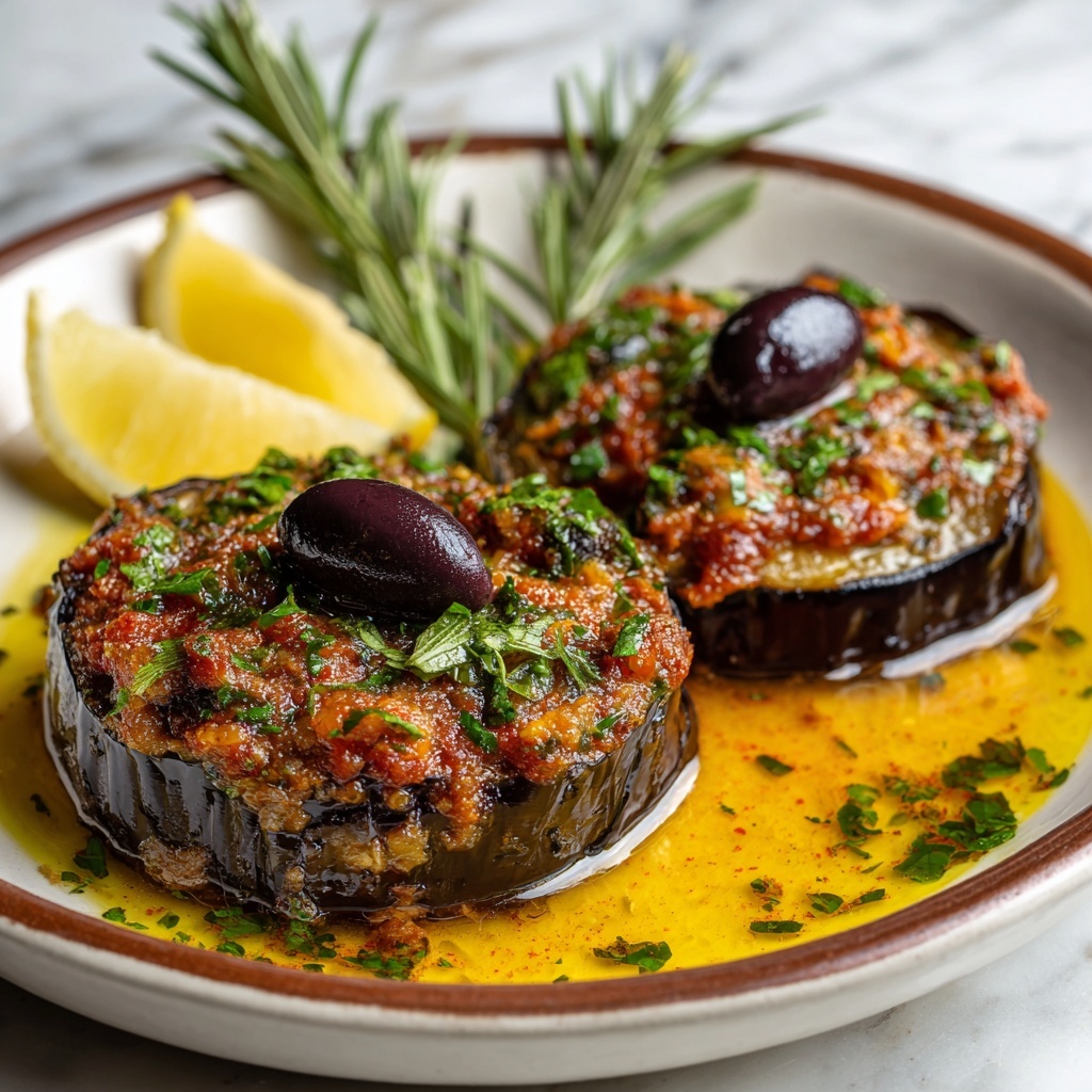 Keto-Inspired İmam Bayıldı with Olive Tapenade Recipe - Recipe Image