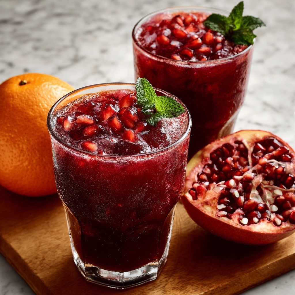 Turkish Pomegranate Vampire Mocktail Recipe - Recipe Image