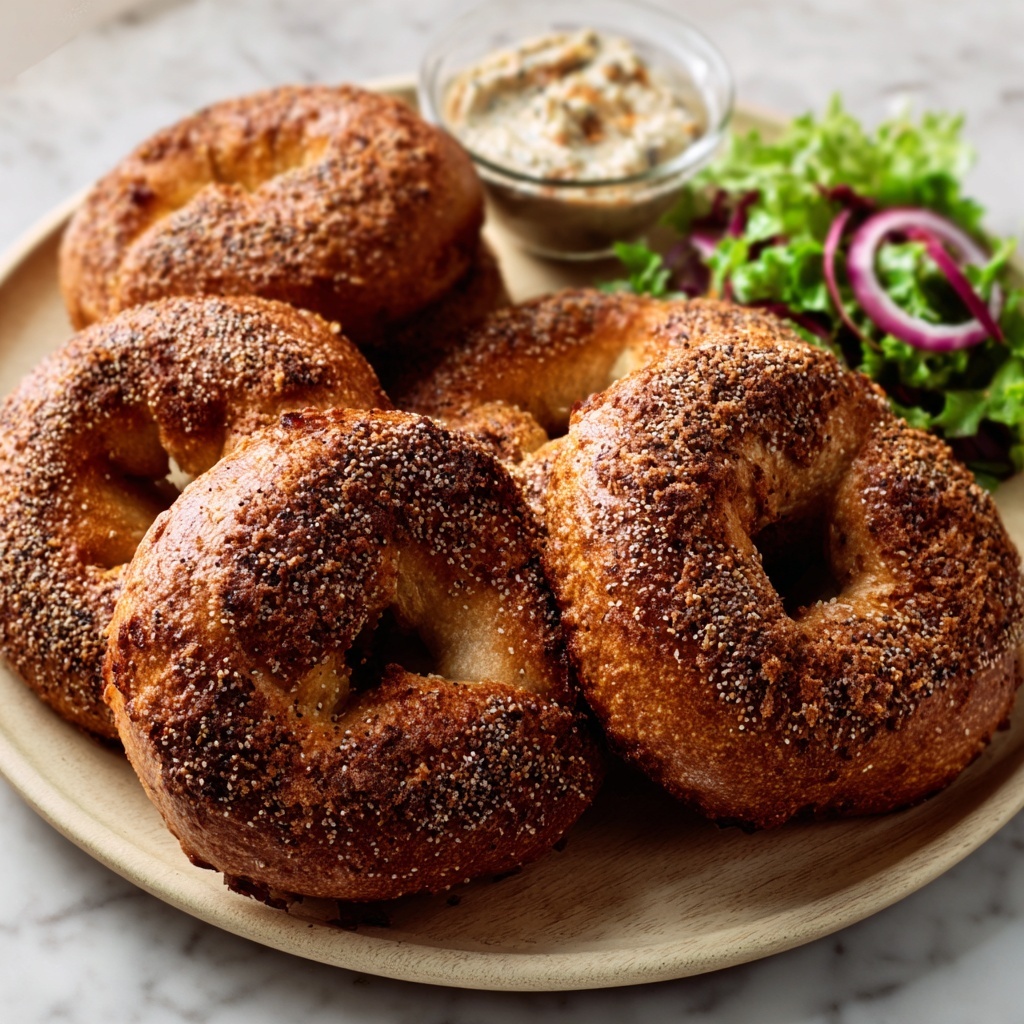 Istanbul Street Simit Sliders with Tahini Sauce Recipe - Recipe Image