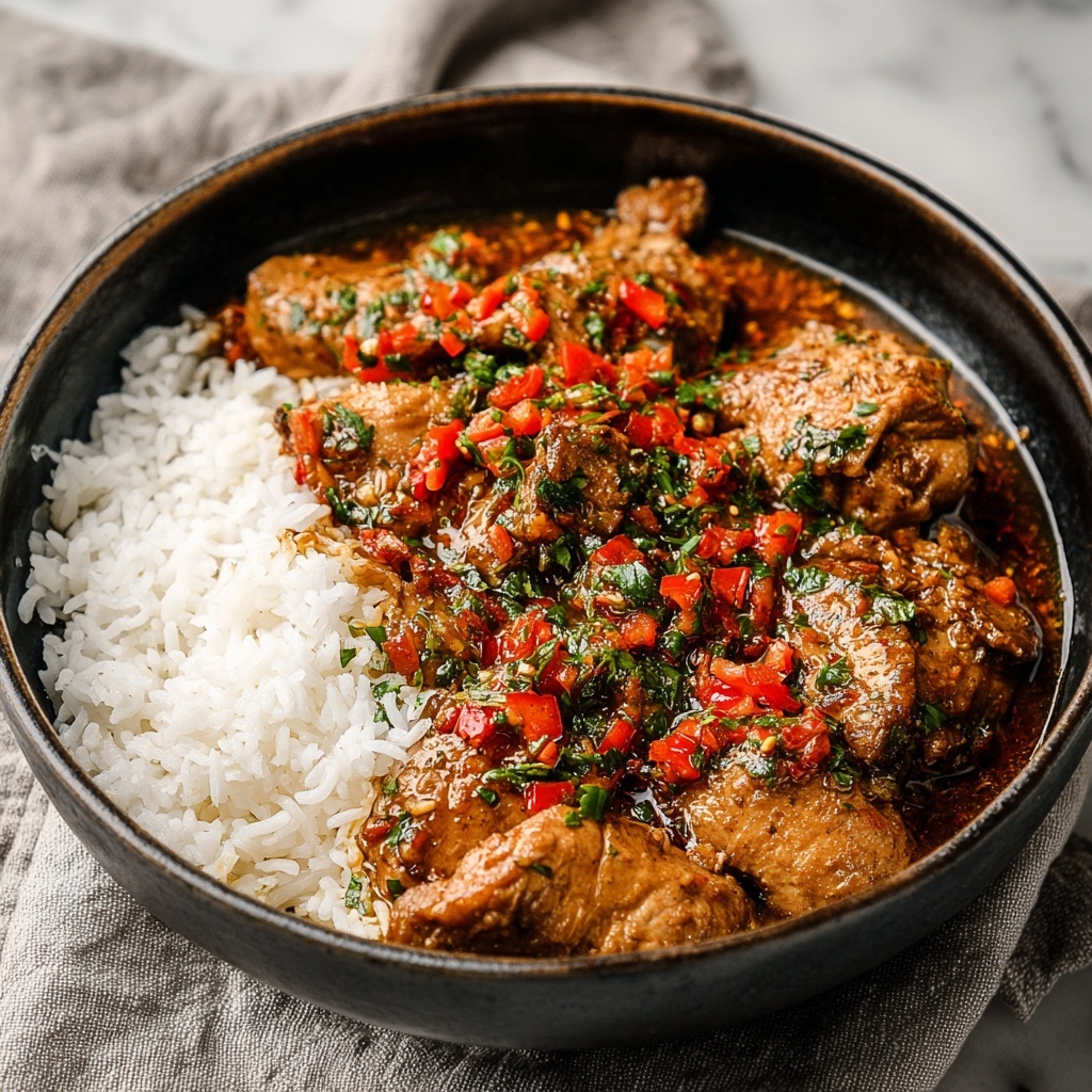 Malawian Groundnut Chicken Recipe - Recipe Image