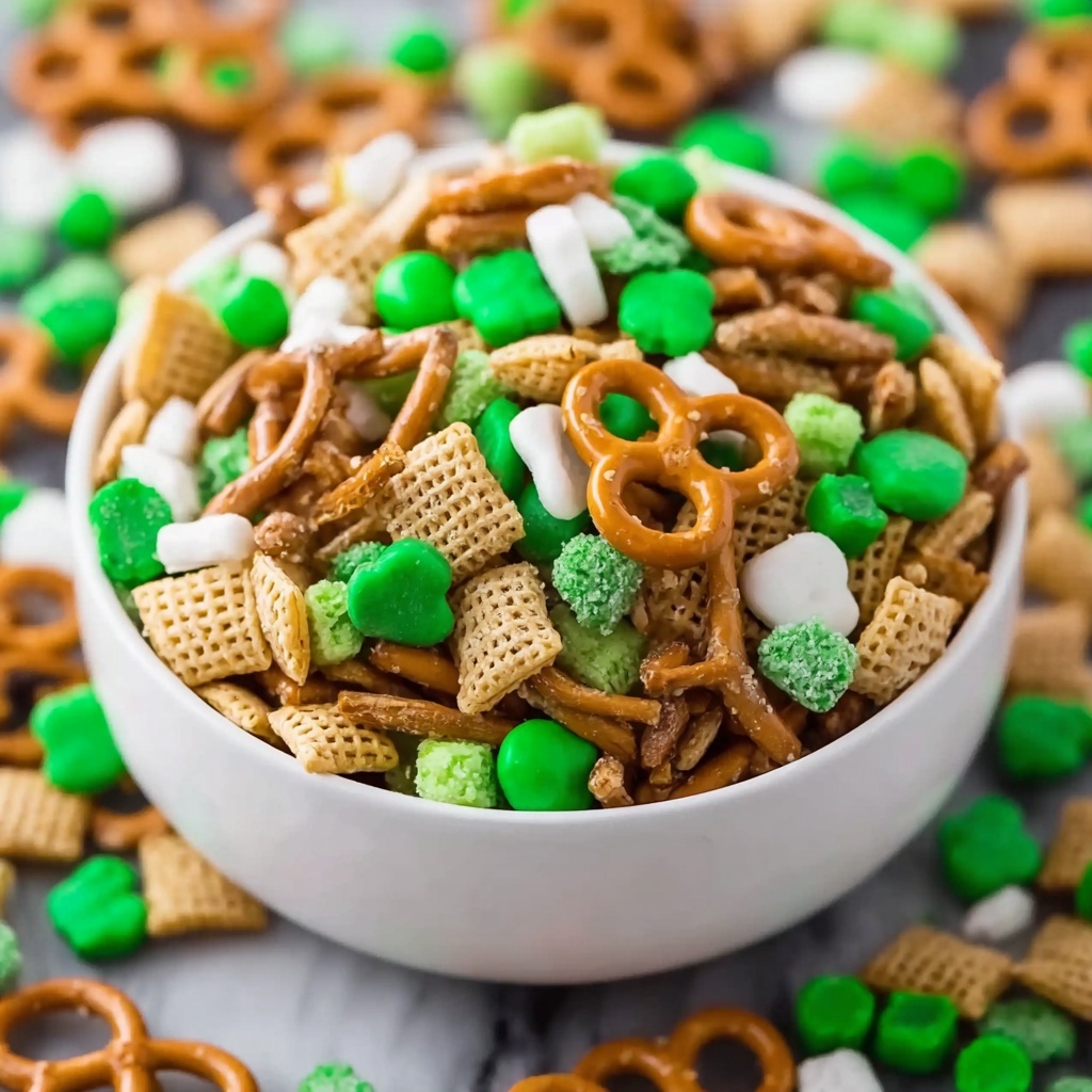Leprechaun Bait Snack Mix: Sweet Crunchy Treat for All Ages Recipe - Recipe Image
