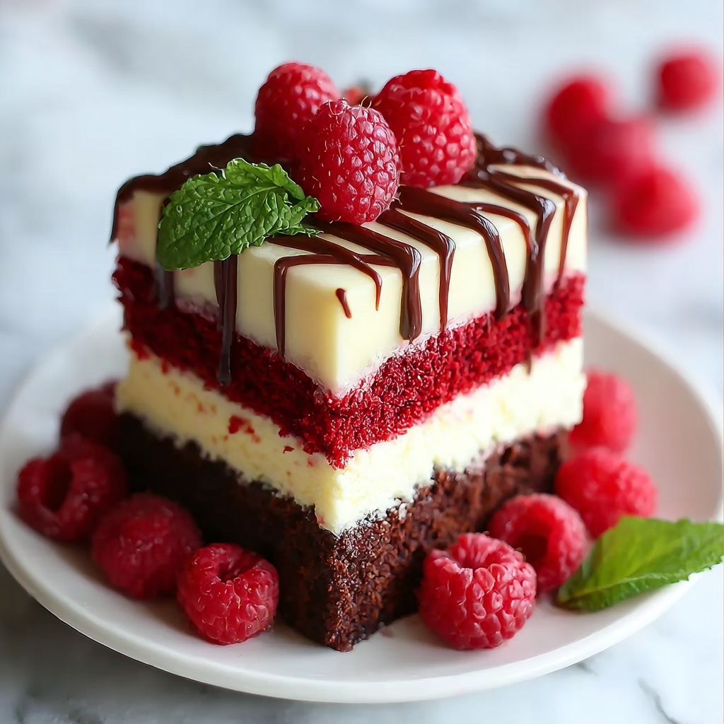 Decadent Keto Red Velvet Cheesecake Recipe - Recipe Image