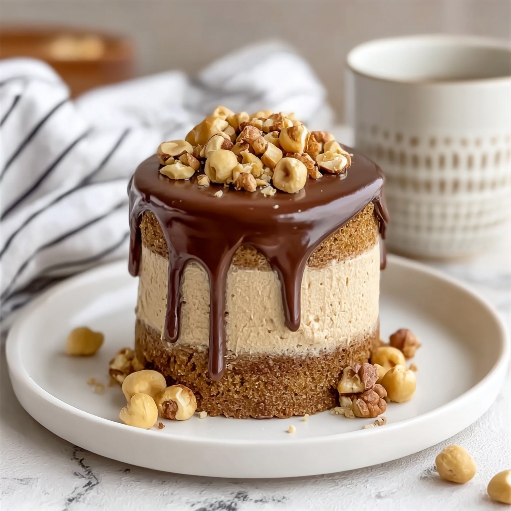 Mini Keto Peanut Butter Chocolate Cake Recipe - Recipe Image