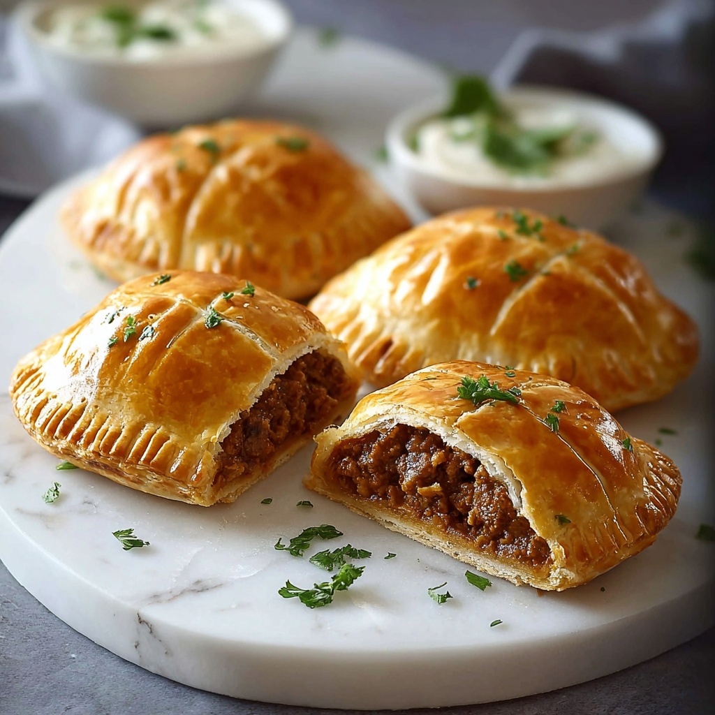 Beef and Cheese Hand Pies: A Delicious Recipe for Savory Snacks Recipe - Recipe Image