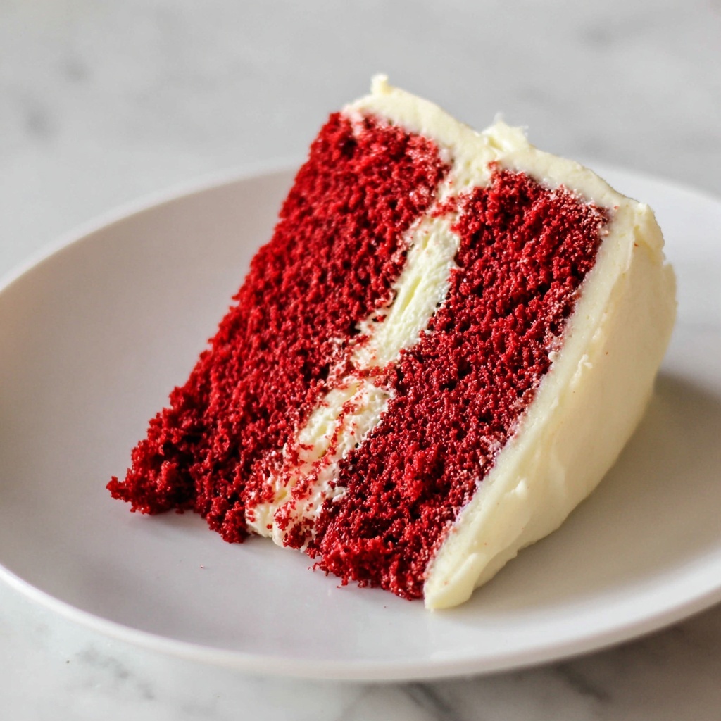 Red Velvet Cake with Cream Cheese Frosting Recipe - Recipe Image