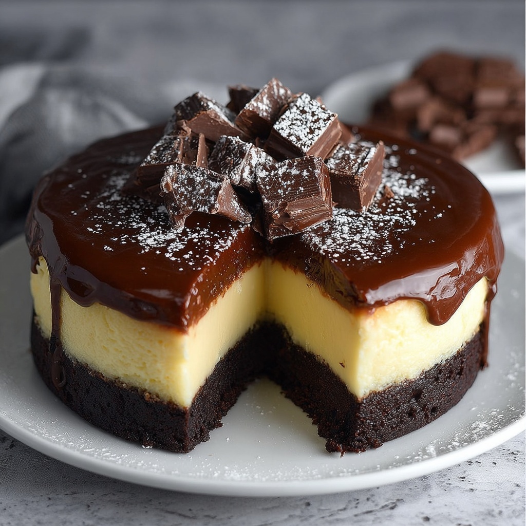 Brownie Cheesecake: The Ultimate Decadent Dessert Recipe - Recipe Image