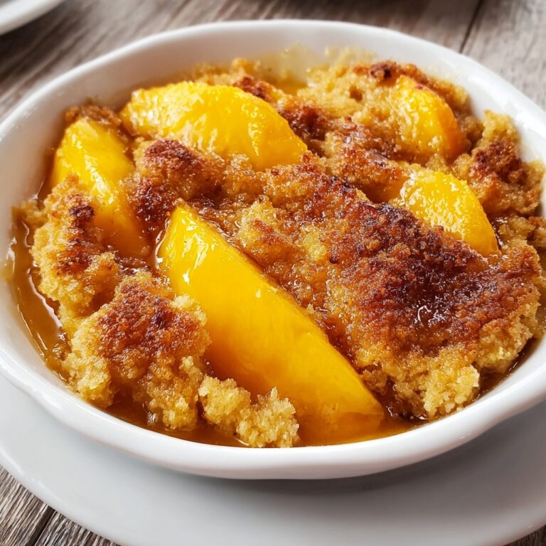 Southern Peach Cobbler Recipe