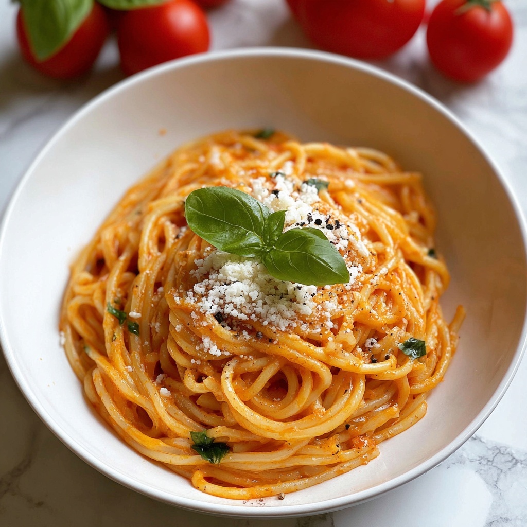Creamy Tomato Pasta Recipe - Recipe Image