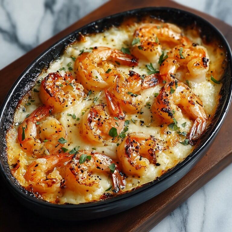 Garlic Shrimp Gratin Recipe