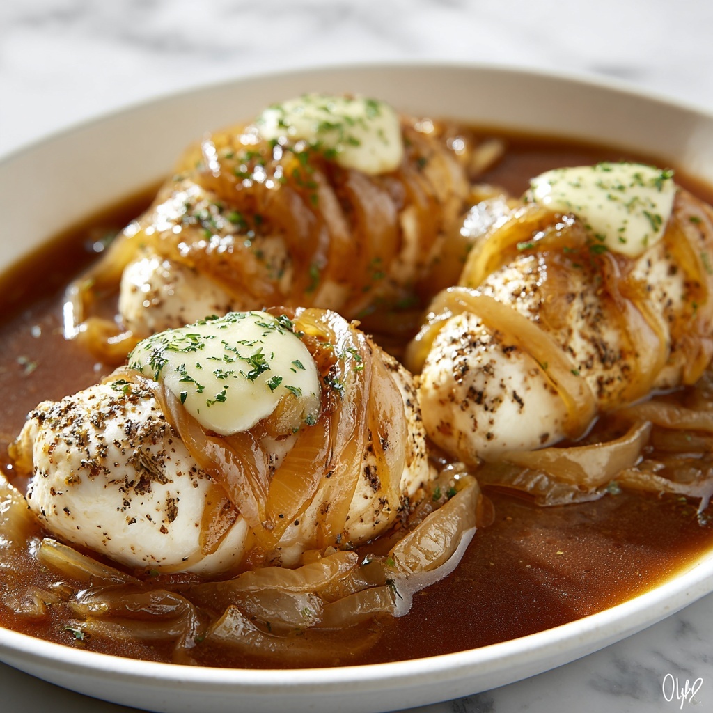 French Onion Chicken Recipe - Recipe Image