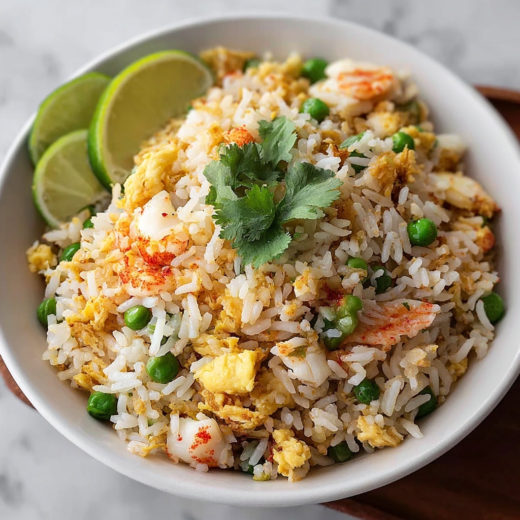 Thai Style Crab Fried Rice Recipe - Recipe Image