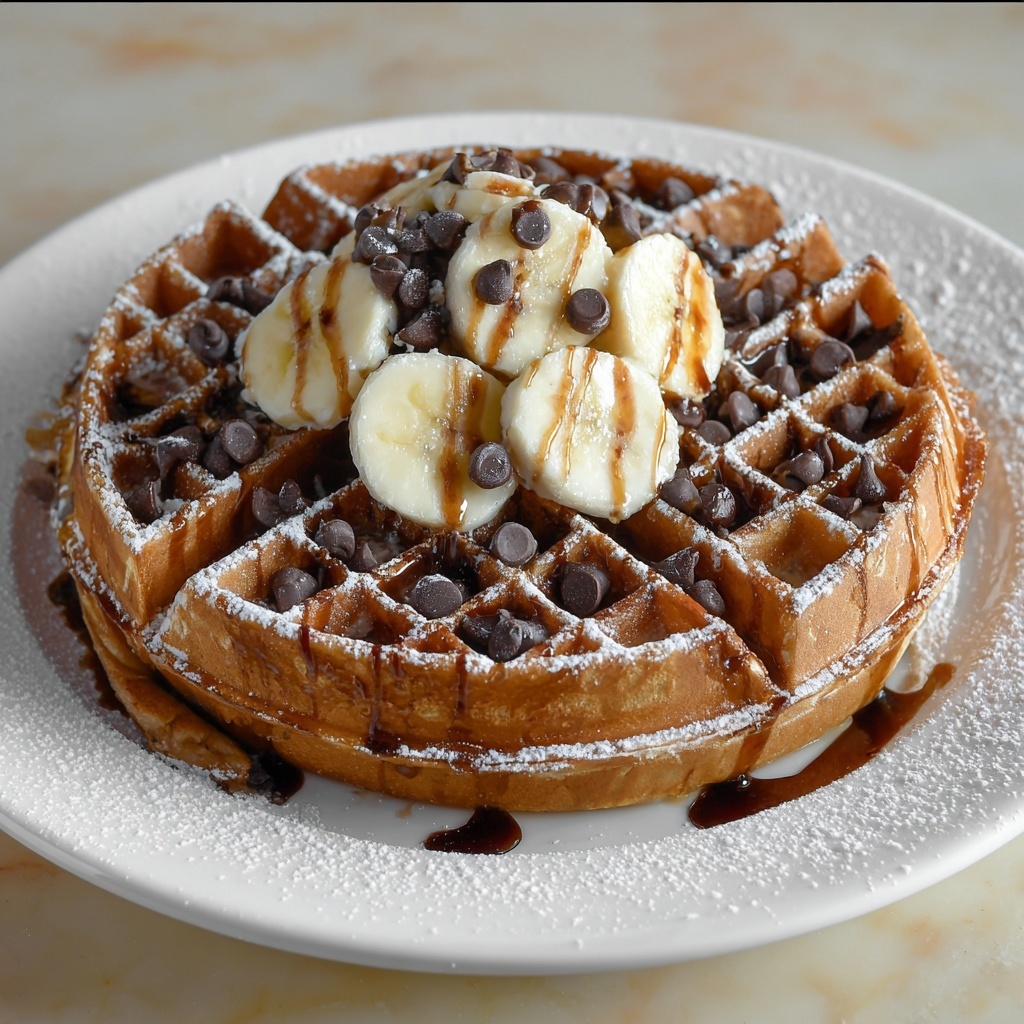 Chocolate Protein Waffles Recipe - Recipe Image