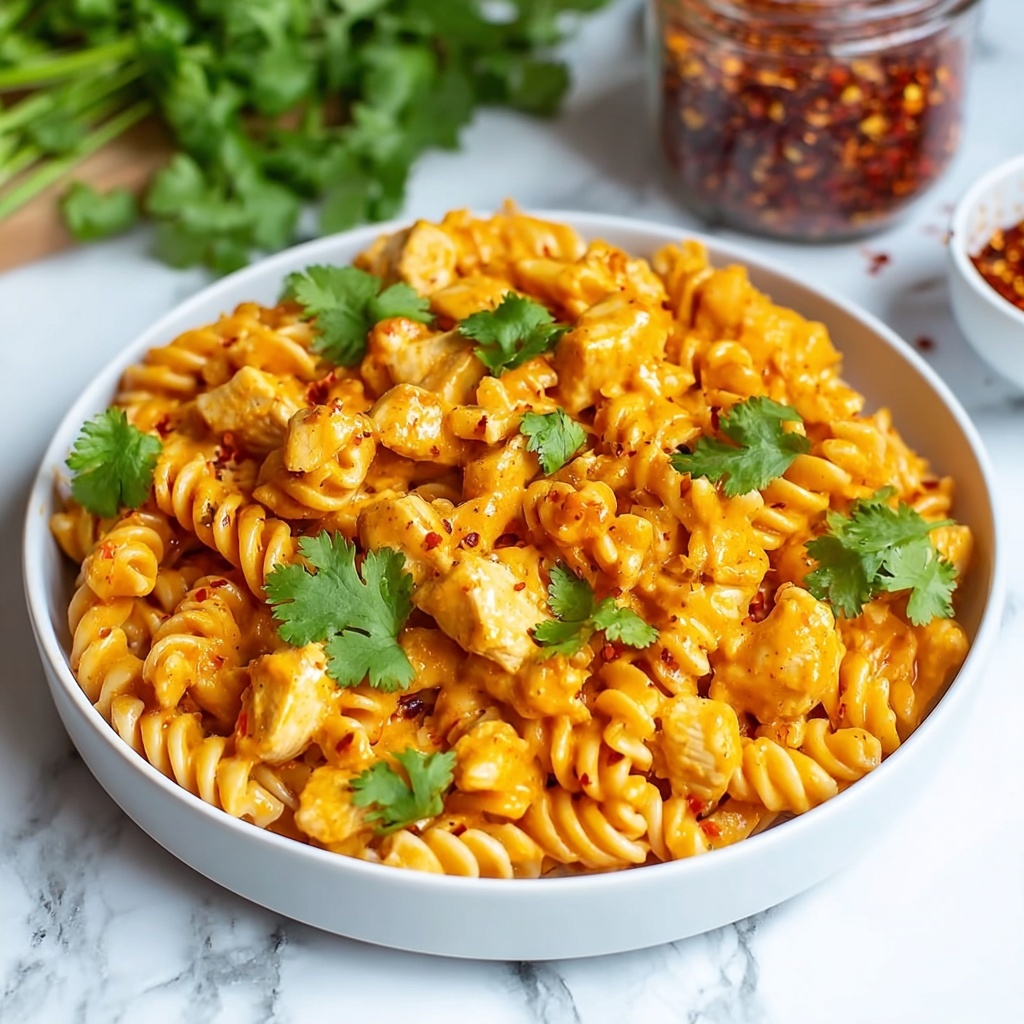 Butter Chicken Pasta Recipe - Recipe Image