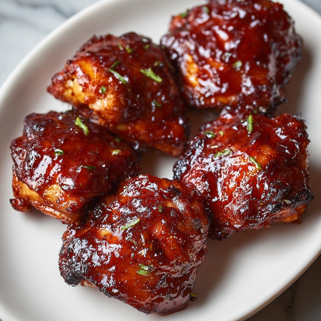 Air Fryer BBQ Chicken Thighs (Ninja Speedi) Recipe - Recipe Image