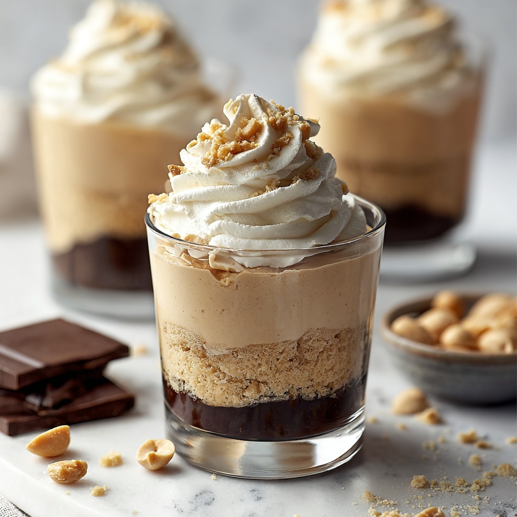Creamy Peanut Butter Mousse Recipe - Recipe Image
