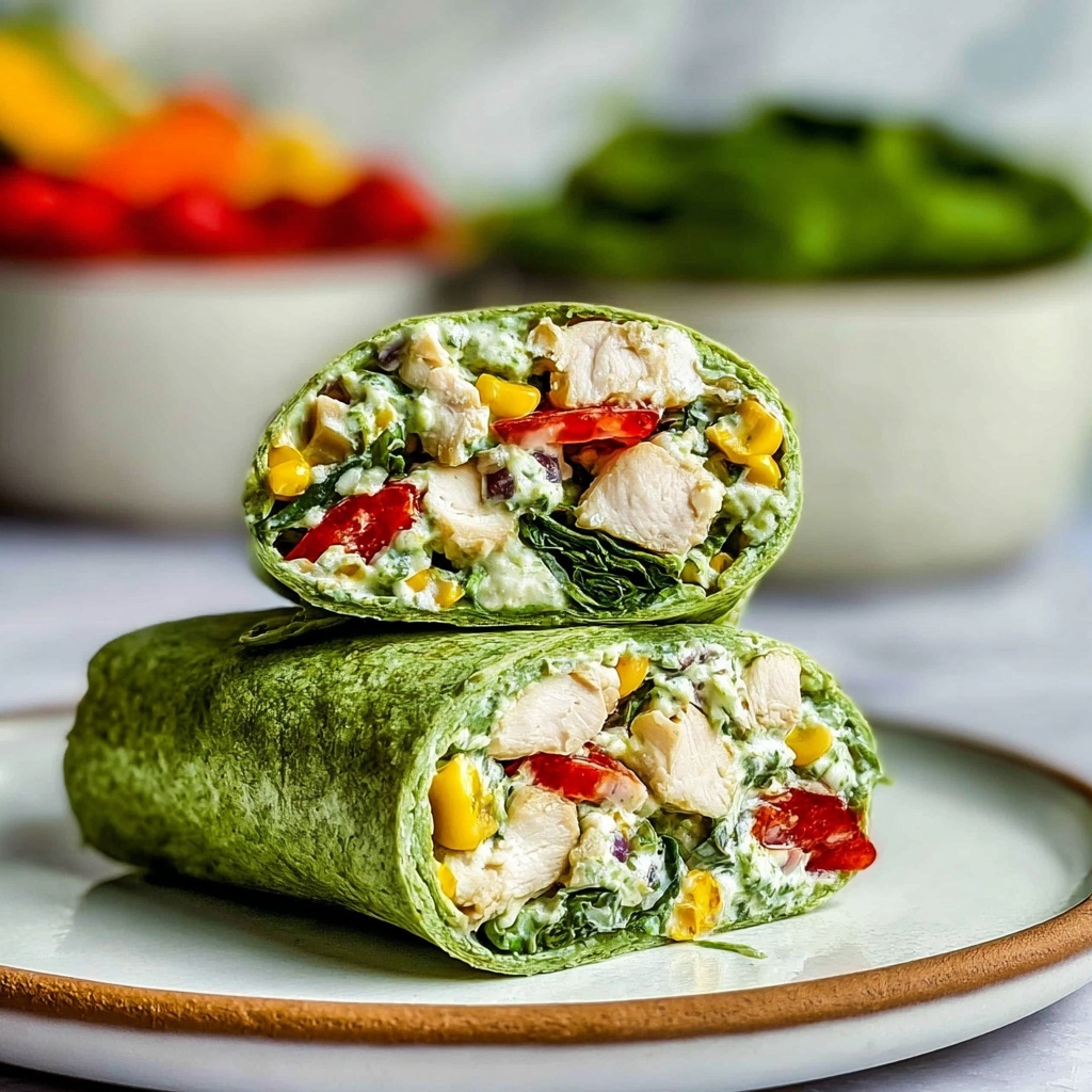 Green Goddess Chickpea Salad Wraps Recipe - Recipe Image