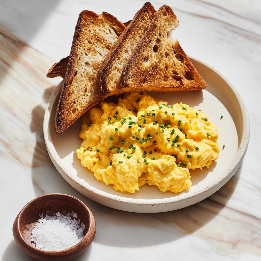 Microwave Scrambled Eggs Recipe - Recipe Image