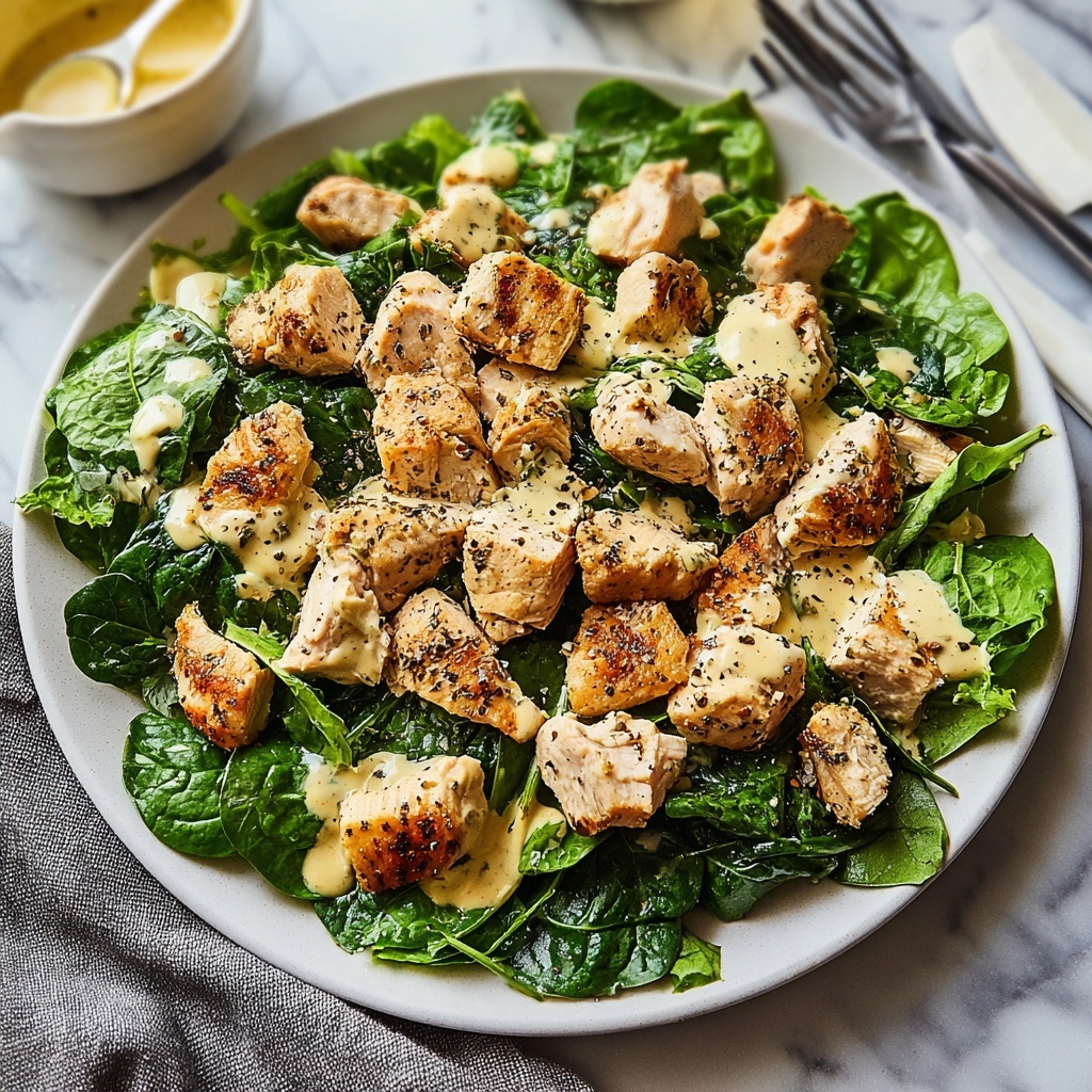 Grilled Chicken Caesar Salad with Homemade Croutons Recipe - Recipe Image