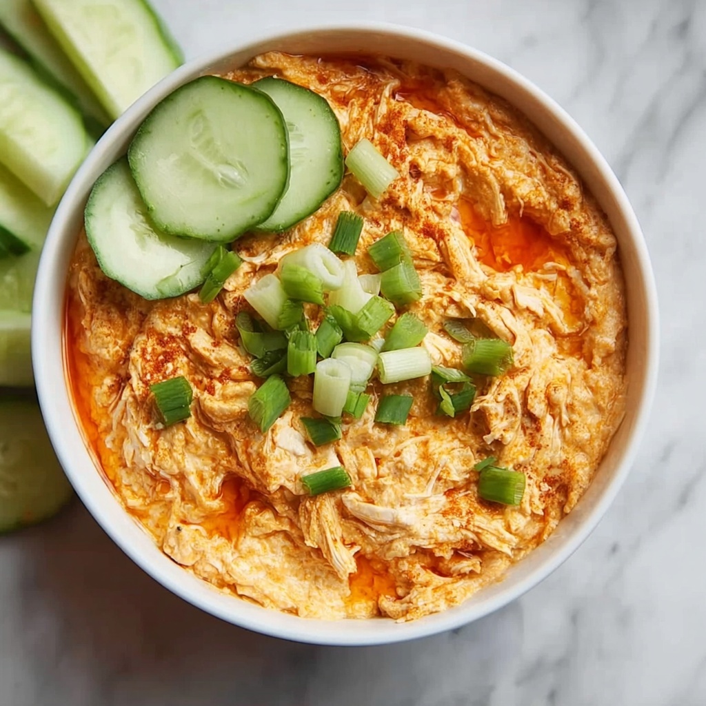 Dairy-Free Healthy Buffalo Chicken Dip Recipe - Recipe Image