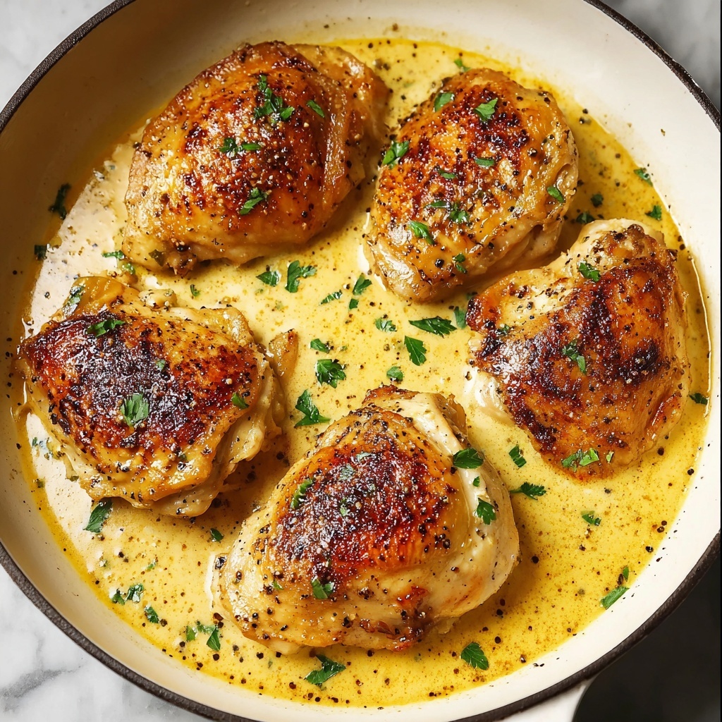 Creamy Honey Mustard Chicken Recipe - Recipe Image