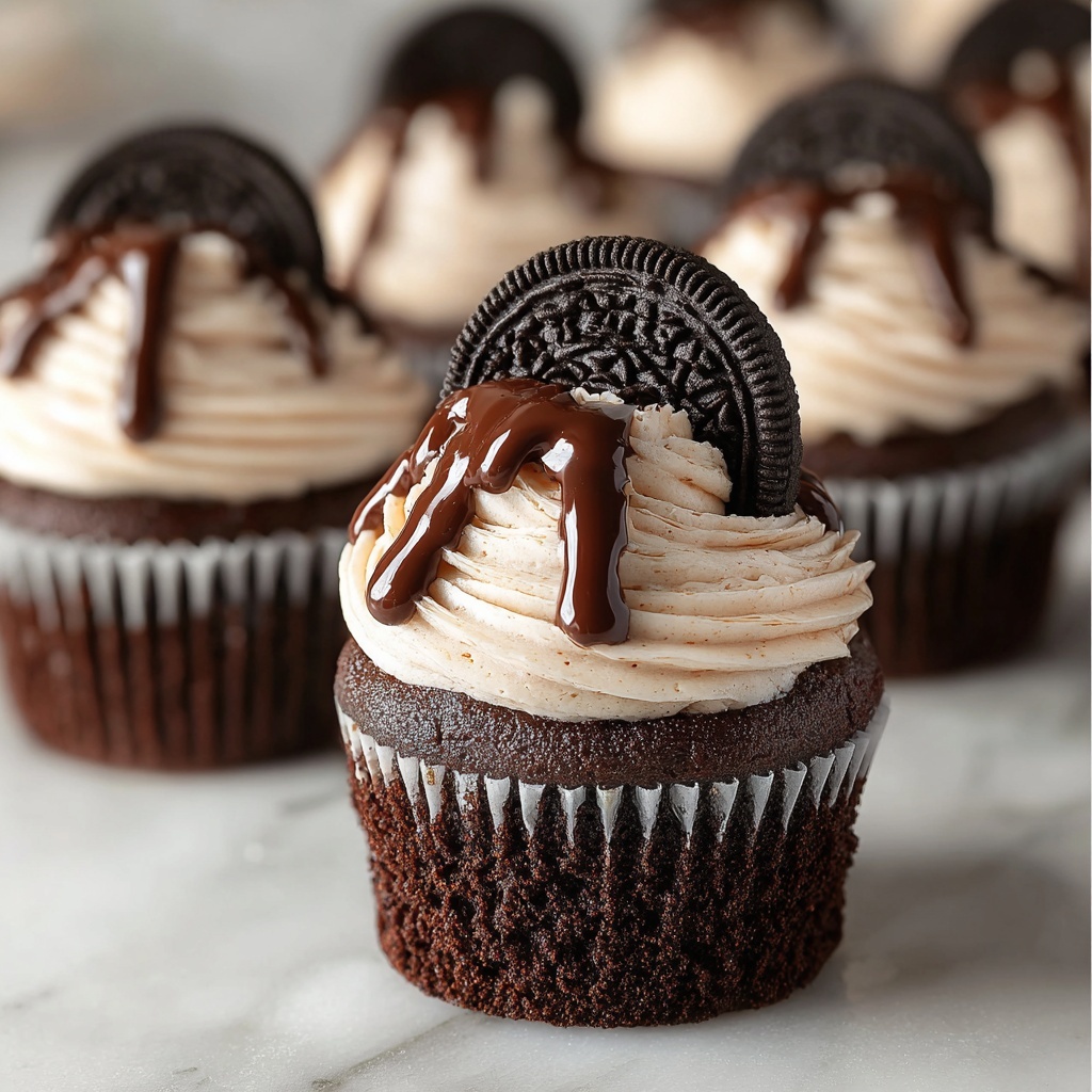 Cookies and Cream Cupcakes Recipe - Recipe Image
