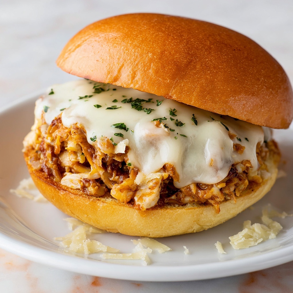 Chicken Parmesan Sloppy Joes Recipe - Recipe Image
