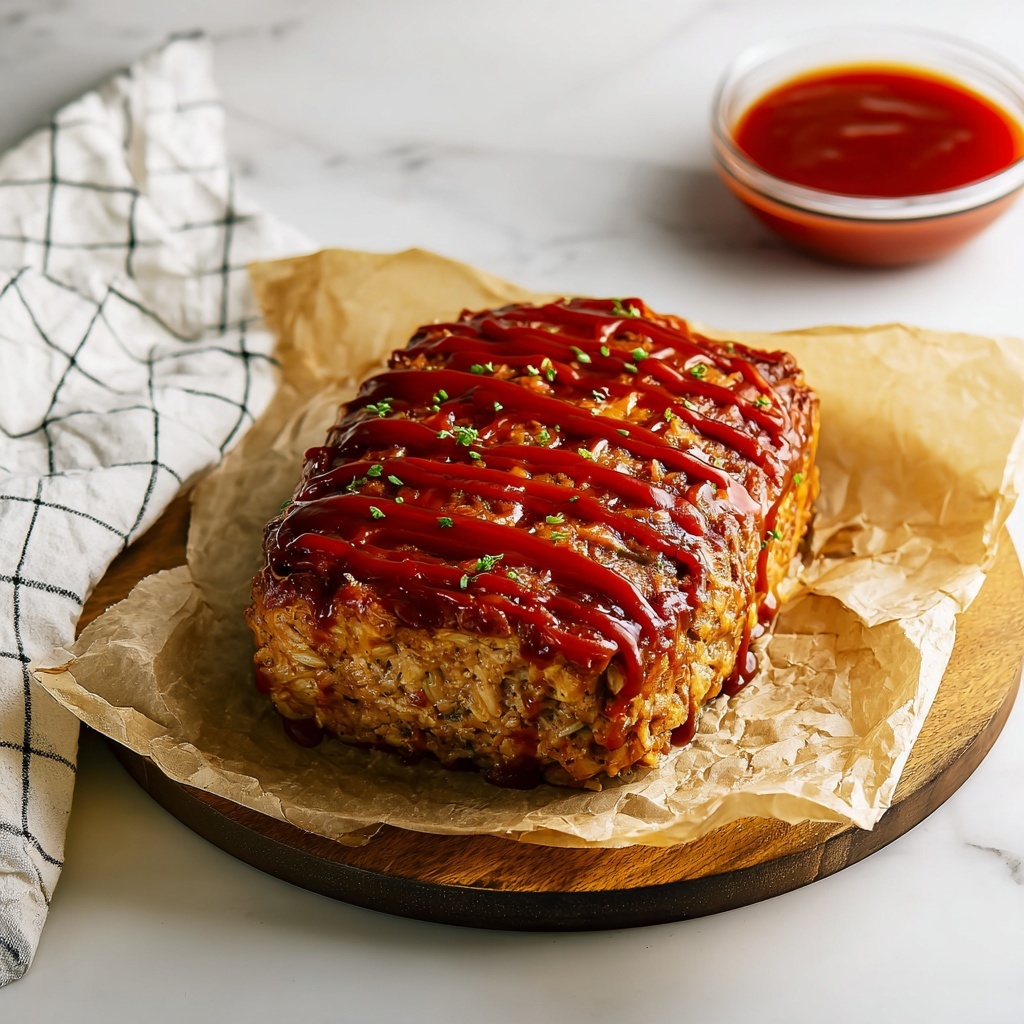 Healthy Ground Chicken Meatloaf Recipe - Recipe Image